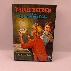 Trixie Belden and the Mysterious Code Vintage 1961 Hardcover Book Young Adult